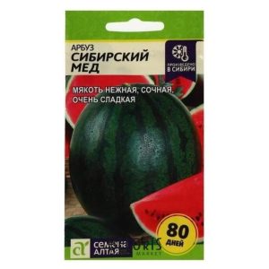Арбуз Сибирский мед