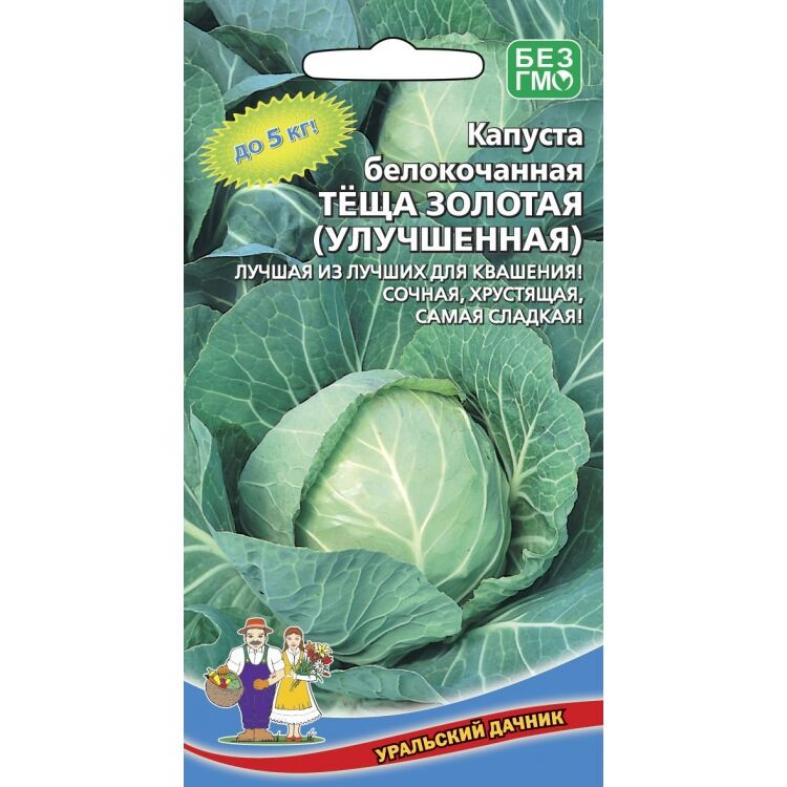 Капуста Теща золотая (улучшенная)