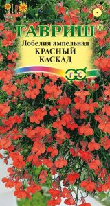 Лобелия Красный каскад