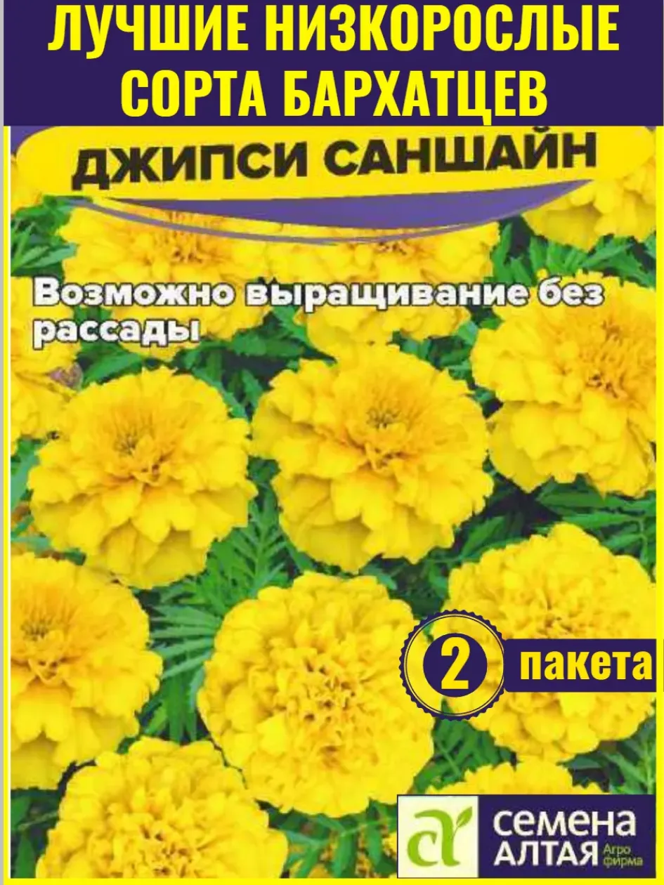 Бархатцы Джипси Саншайн 4