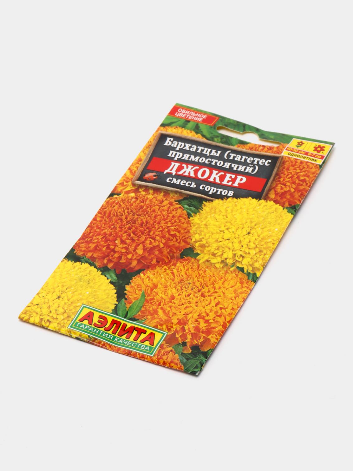 Бархатцы Джокер (смесь окрасок) 2