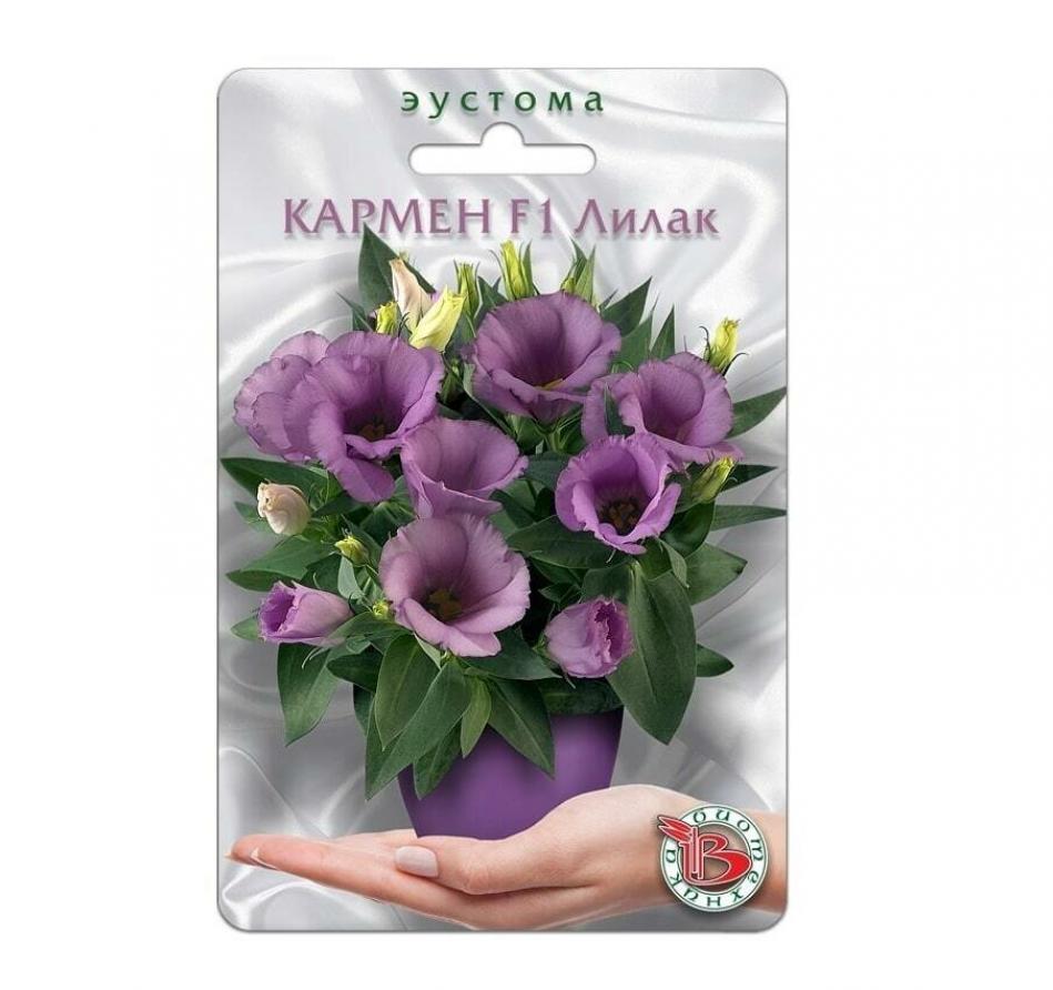 Эустома Кармен Лилак 3