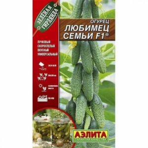 Огурец Любимец семьи