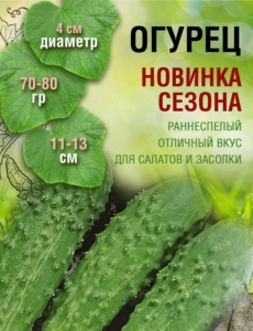 Огурец Новинка