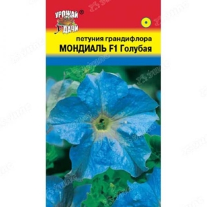Петуния Мондиаль Голубая