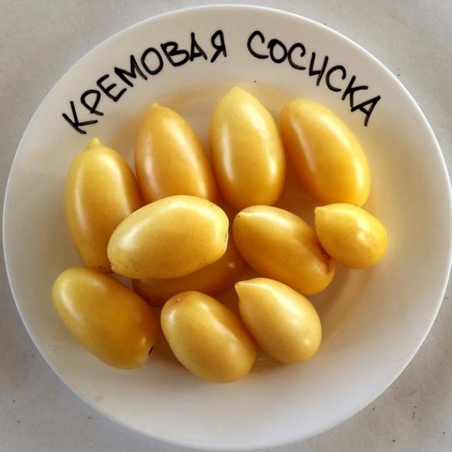 Томат Кремовая сосиска 2