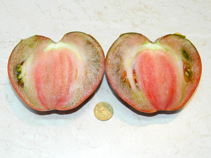 Томат Шоколадное сердце Рейнхарда 2