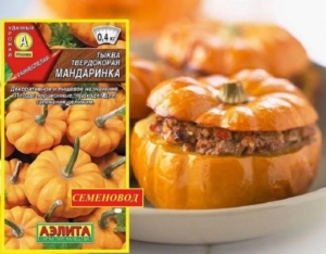 Тыква Мандаринка