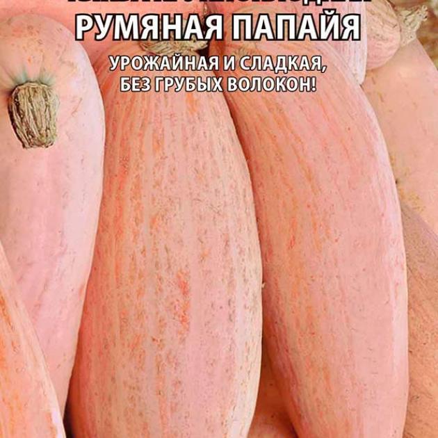 Тыква Румяная папайя 3